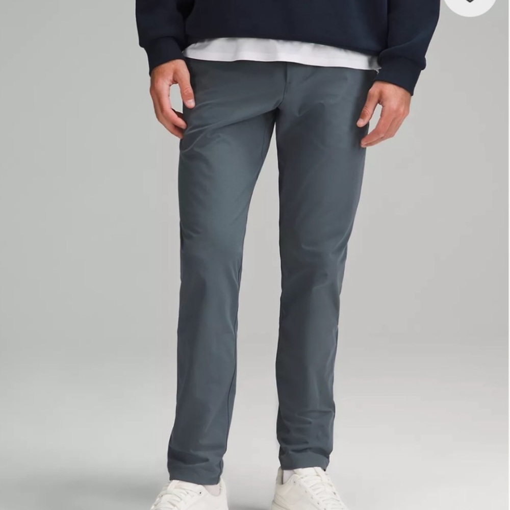 Lululemon ABC Slim-Fit Trouser Warpstreme Dark Navy Blue Size 30 Gopcore Pants